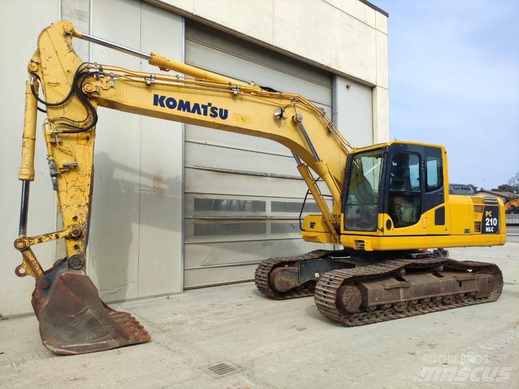 Komatsu PC 210 NLC-8 Pásová rýpadla