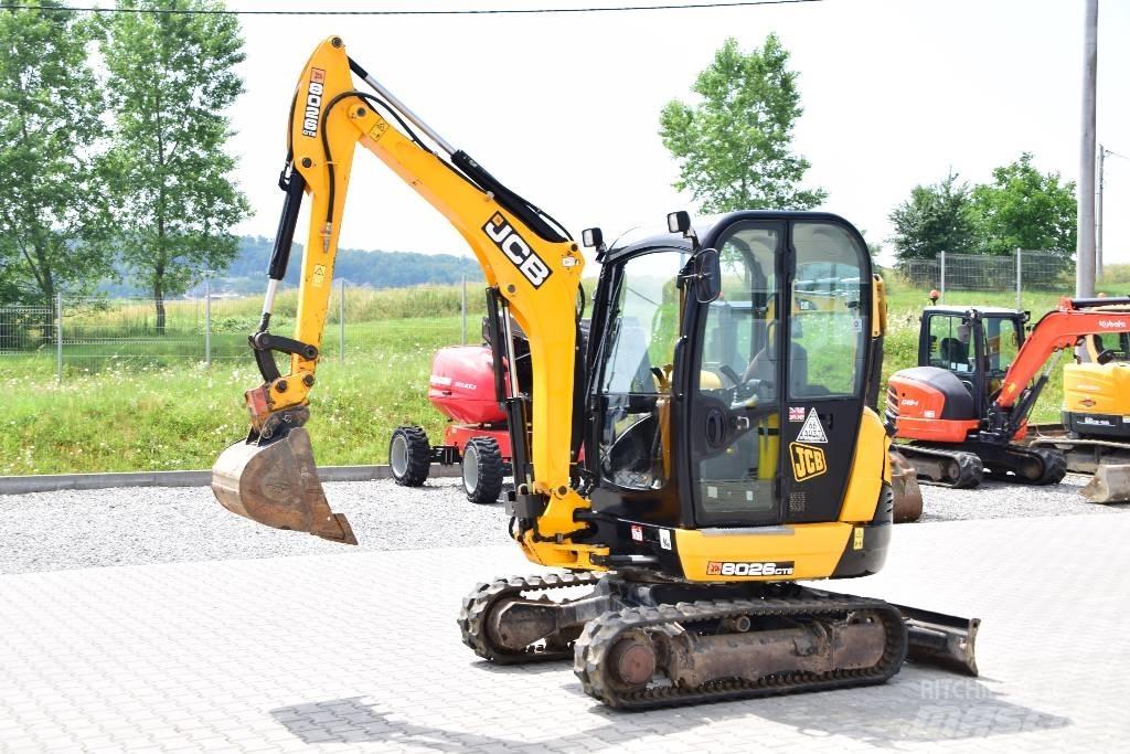 JCB 8026 CTS Mini rýpadla < 7t
