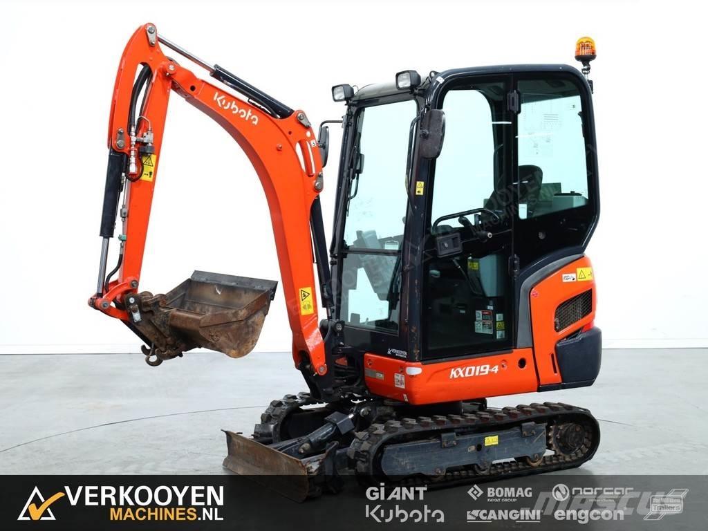 Kubota KX019-4 Mini rýpadla < 7t