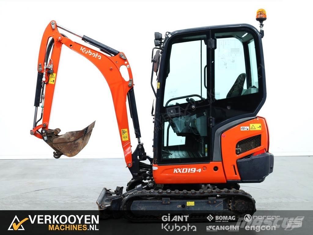 Kubota KX019-4 Mini rýpadla < 7t