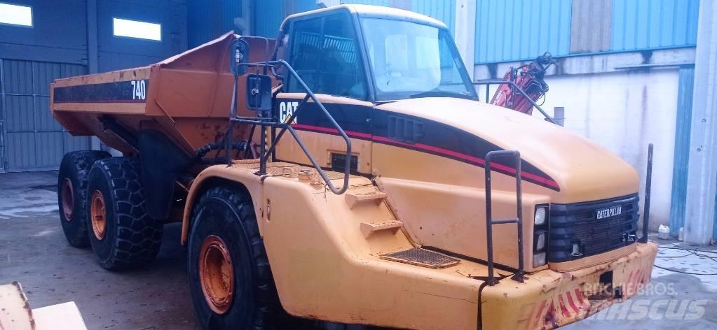 CAT 740 Kloubové dempry
