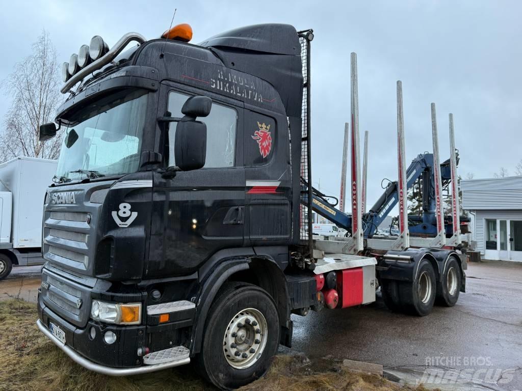 Scania R 560 Vozy na přepravu kmenů