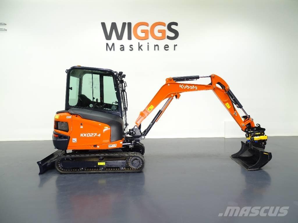 Kubota KX 027-4 Mini rýpadla < 7t