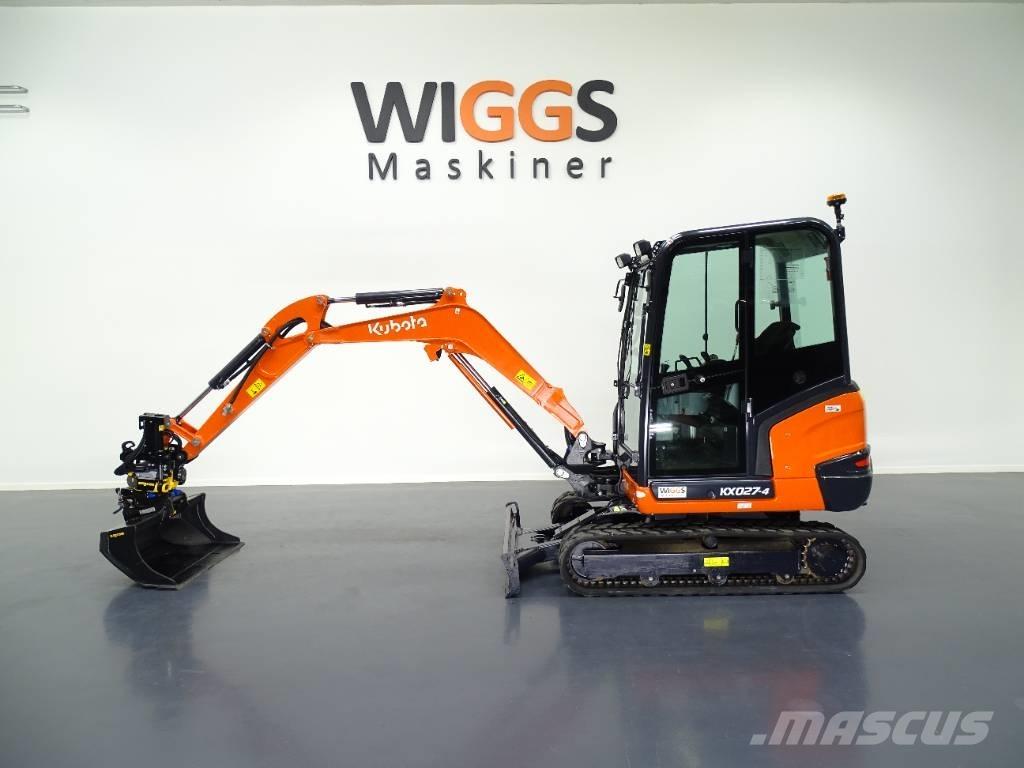 Kubota KX 027-4 Mini rýpadla < 7t