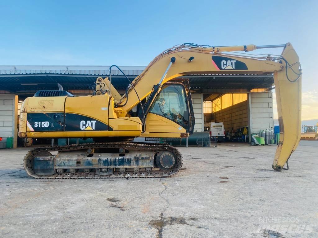 CAT 315 D L Pásová rýpadla