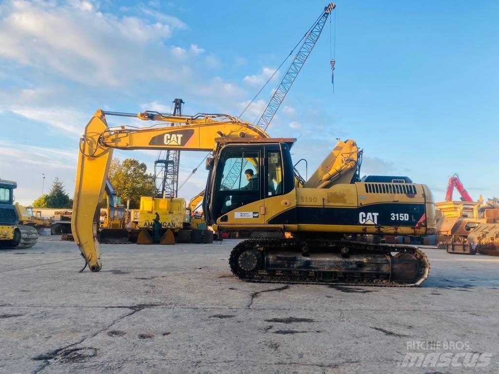 CAT 315 D L Pásová rýpadla