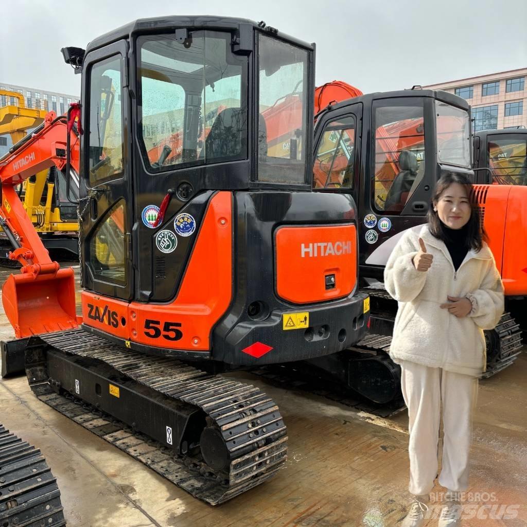Hitachi ZX 55 Mini rýpadla < 7t
