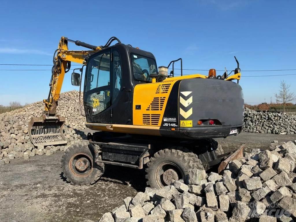 JCB JS145W Kolová rýpadla