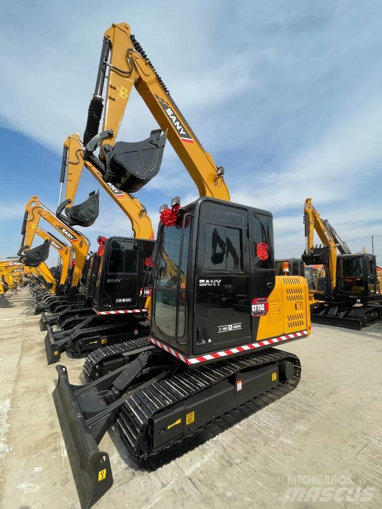 Sany SY 75 Midi rýpadla 7t - 12t