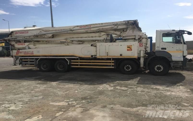 Betonstar 52M-5RZ Nákladní auta s čerpadly betonu