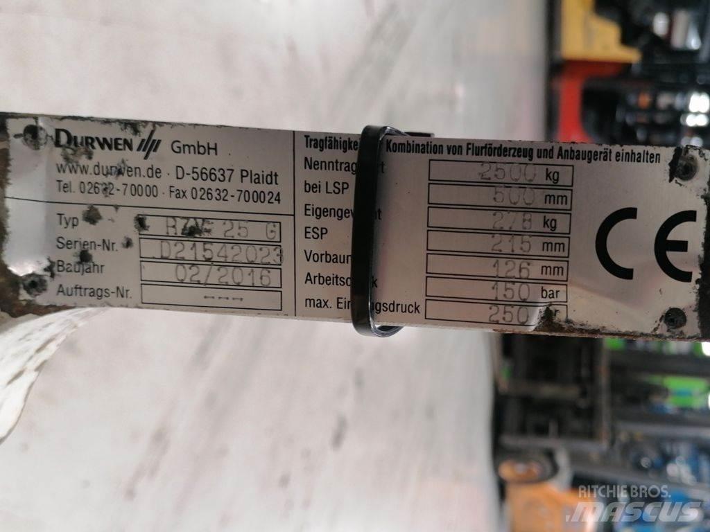 Durwen RZV 25 G. Vidlice