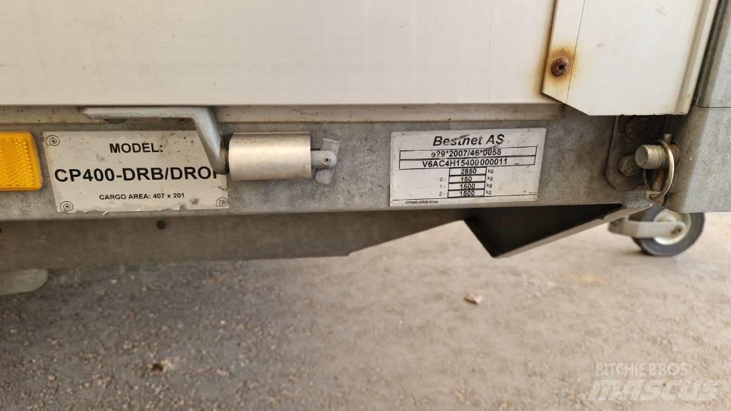  Aku CP400-DRB/drop Přívesy na přepravu automobilů