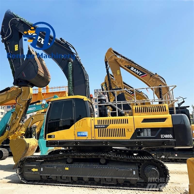 Volvo EC 480DL Pásová rýpadla