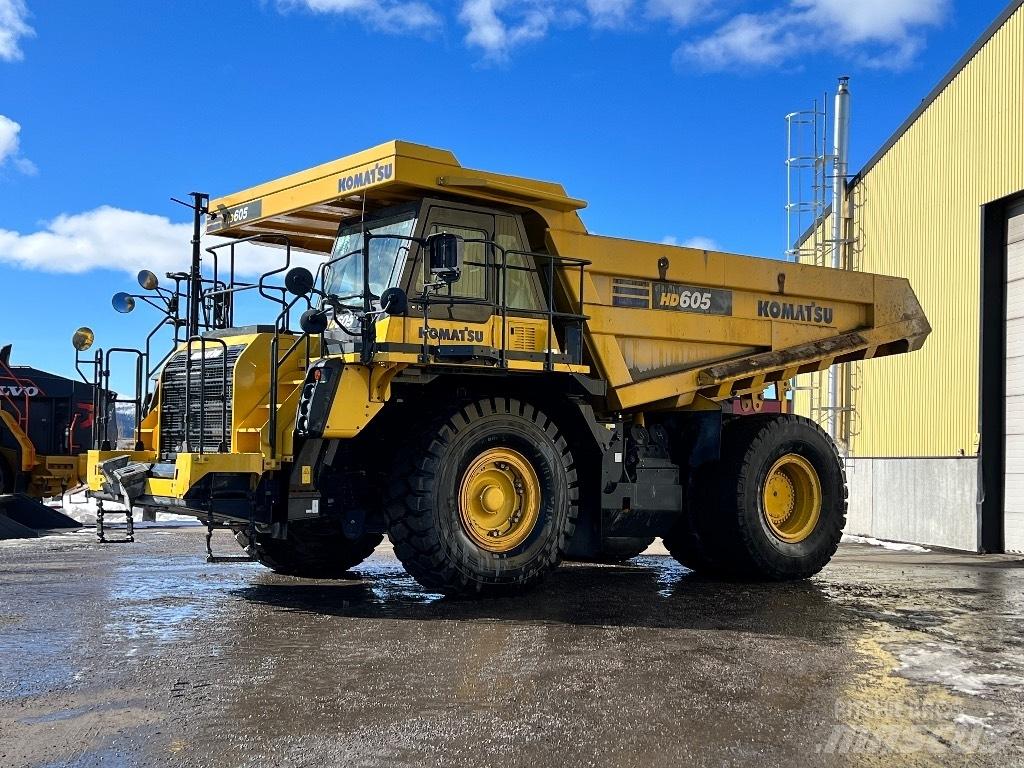 Komatsu 605-8 Pevné dempry