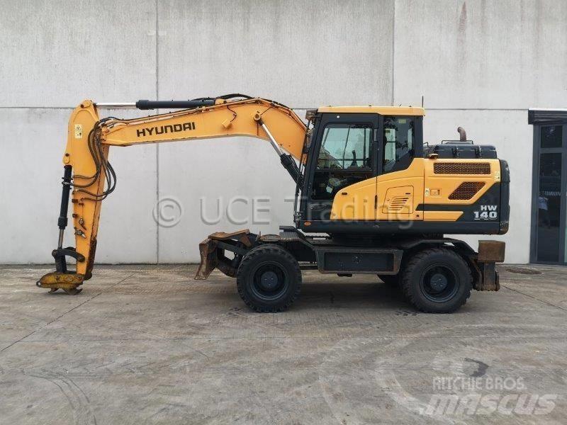 Hyundai HW140 Kolová rýpadla