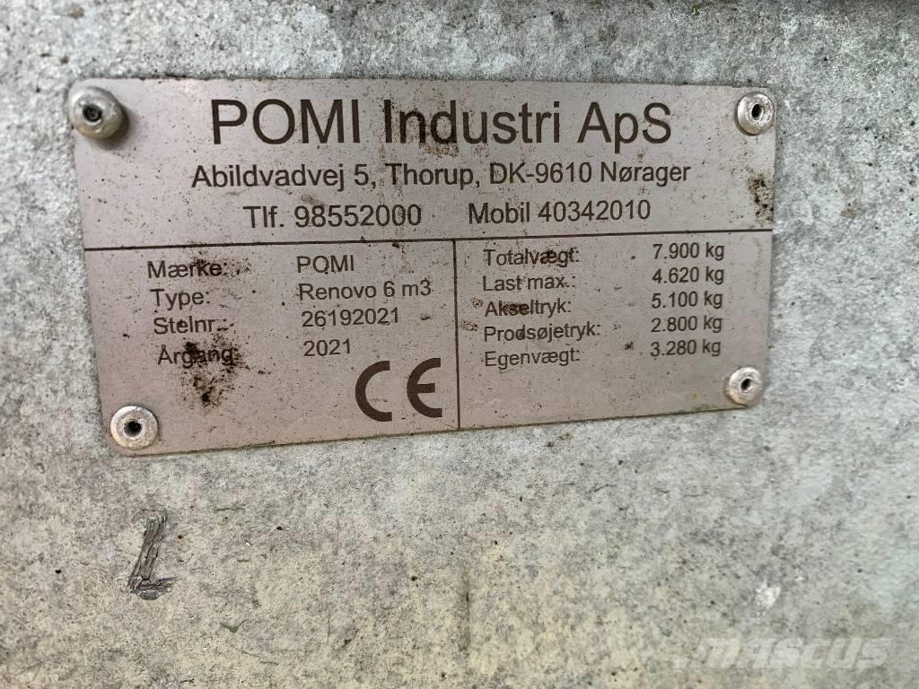 Pomi Renovo 6 m3 Kompaktory