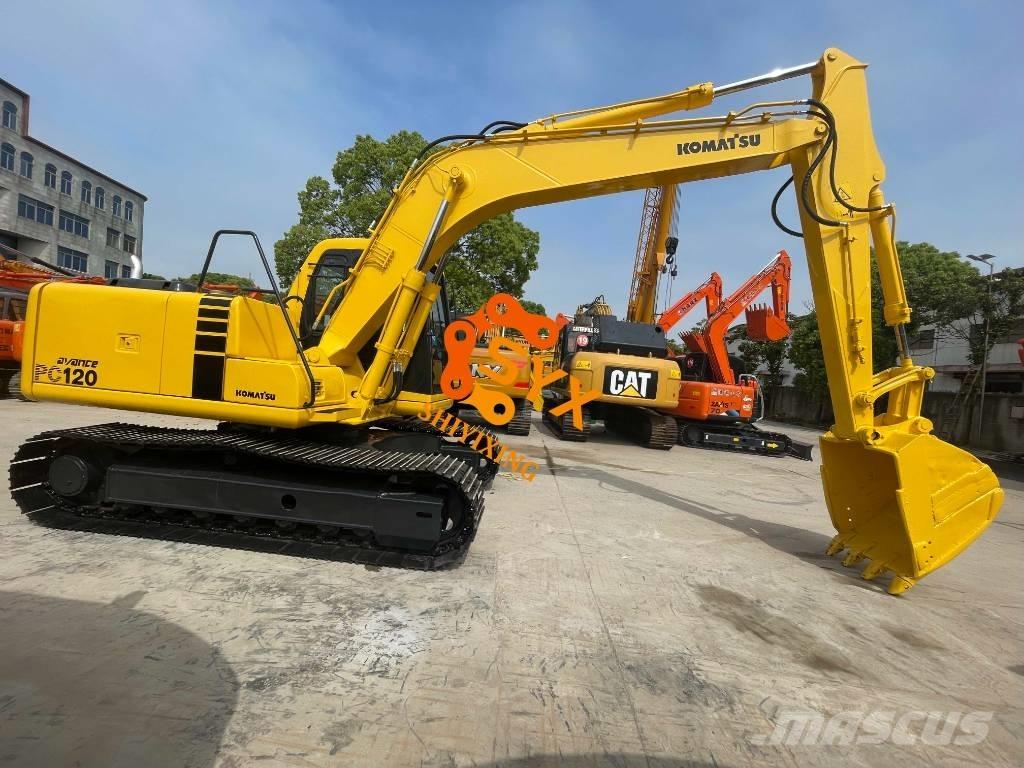 Komatsu PC 120 Pásová rýpadla