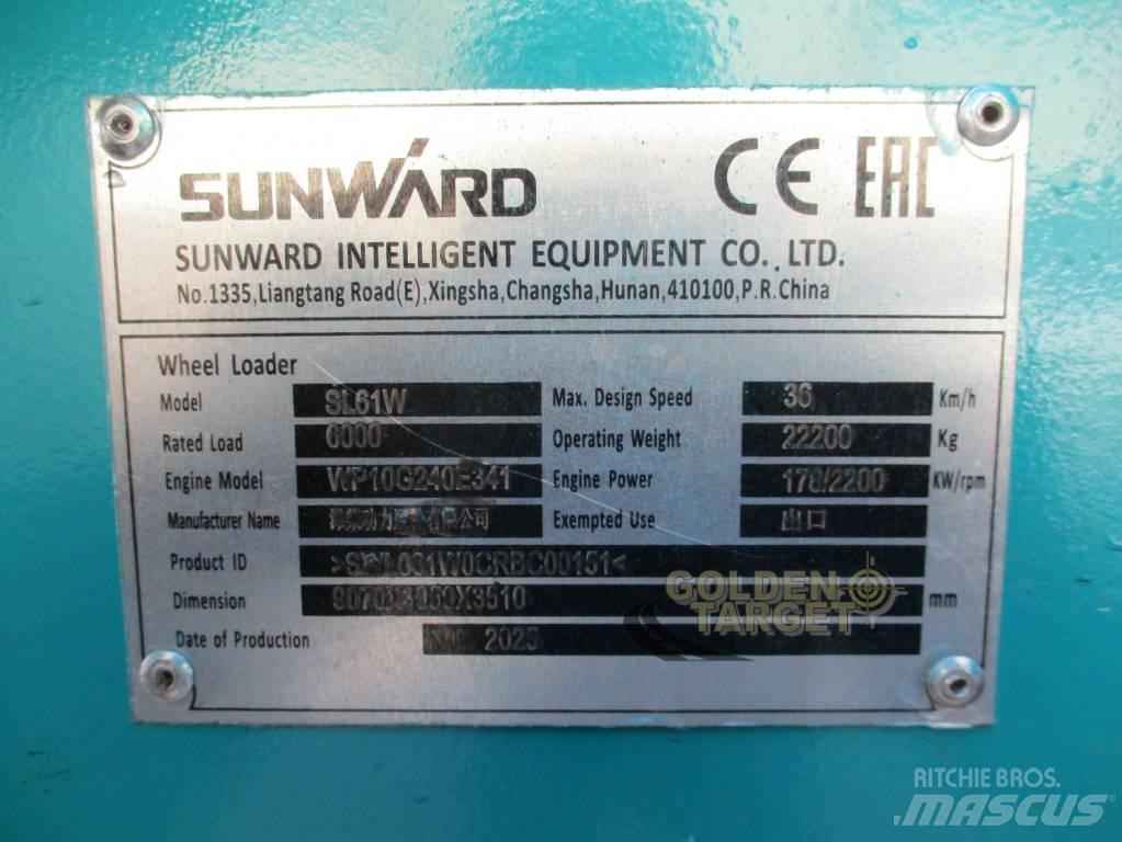 Sunward SL61W Kolové nakladače