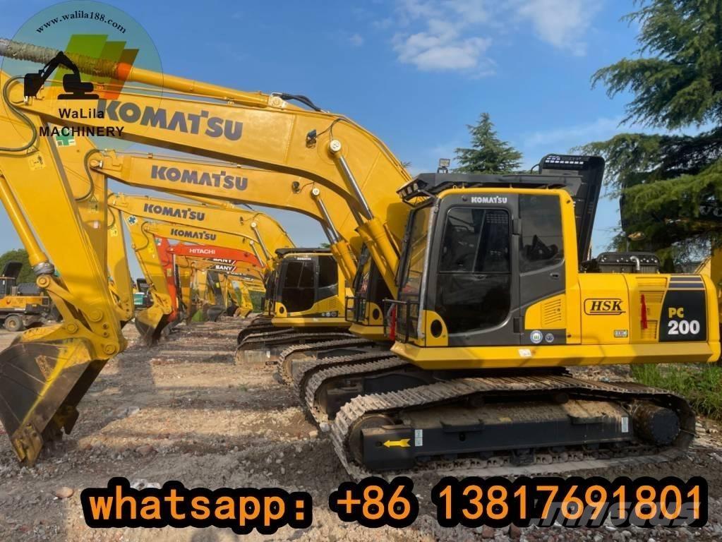 Komatsu PC 200 8N Pásová rýpadla
