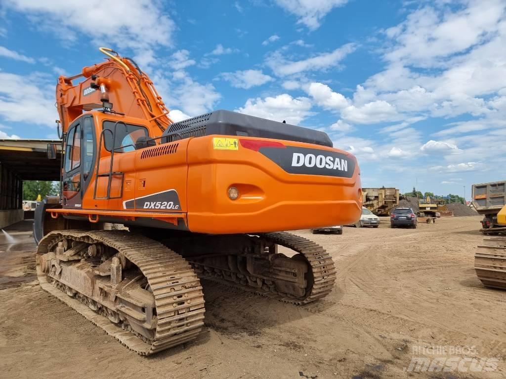 Doosan DX 520 LC Pásová rýpadla