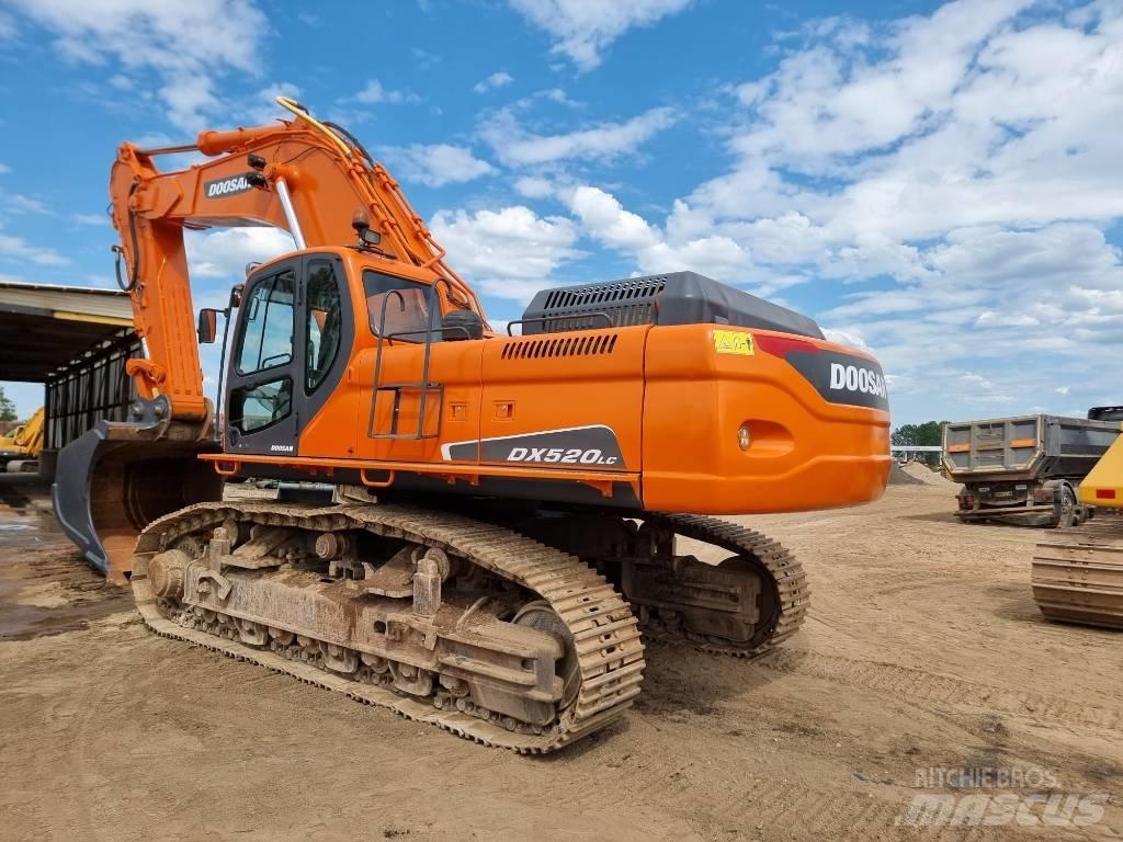 Doosan DX 520 LC Pásová rýpadla