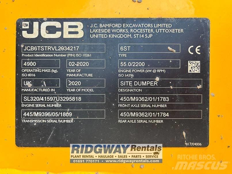 JCB 6 ST Vyklápěcí dempry