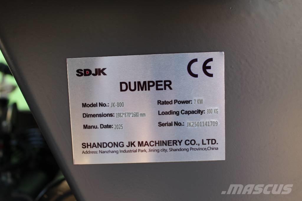  SDJK JK A800 Pevné dempry