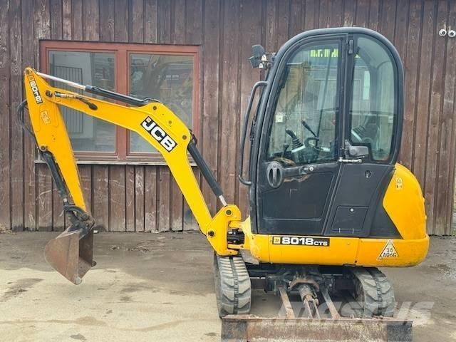 JCB 8018 Mini rýpadla < 7t