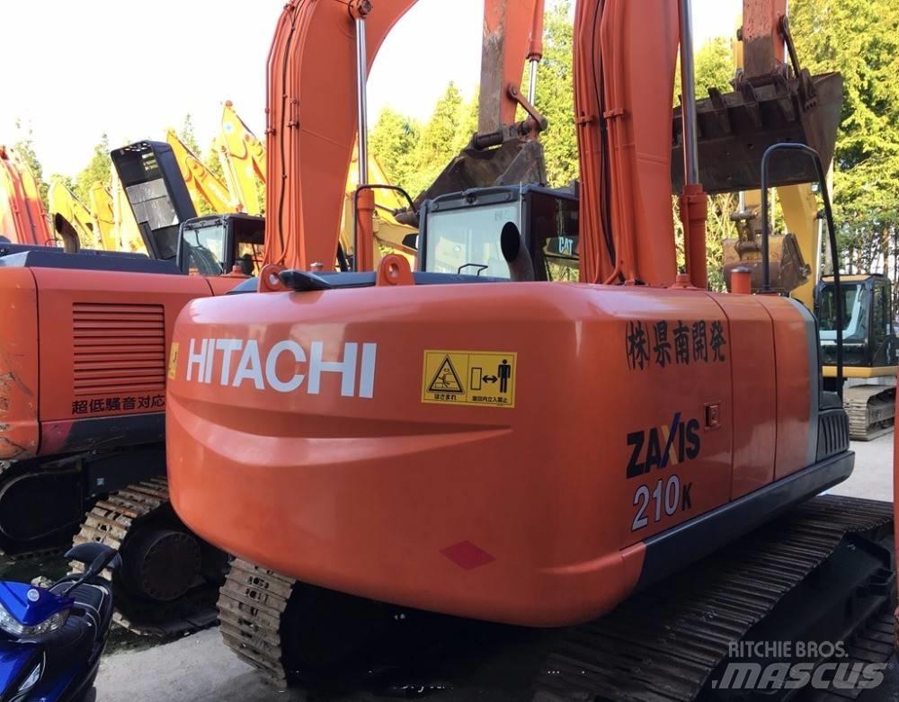Hitachi zx210 Pásová rýpadla