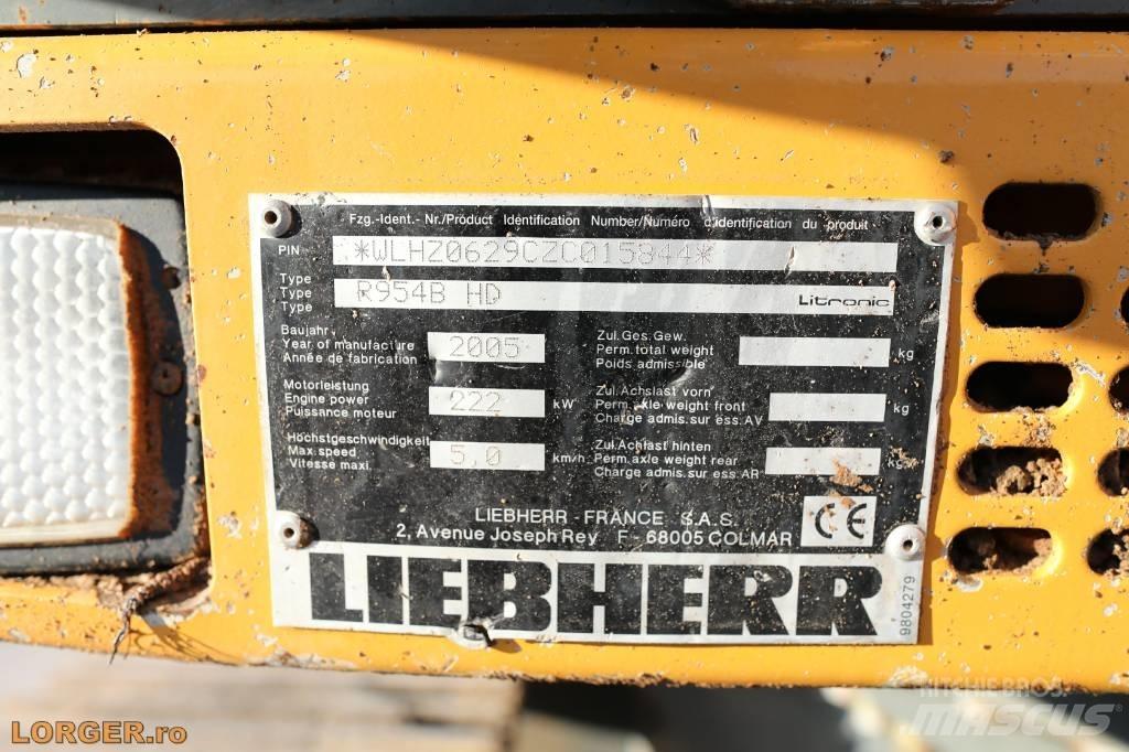 Liebherr R 954 B HD Pásová rýpadla