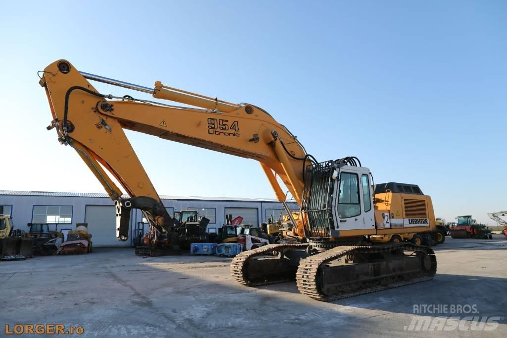 Liebherr R 954 B HD Pásová rýpadla