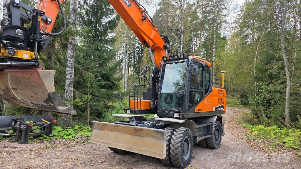 Doosan DX 170 W Kolová rýpadla