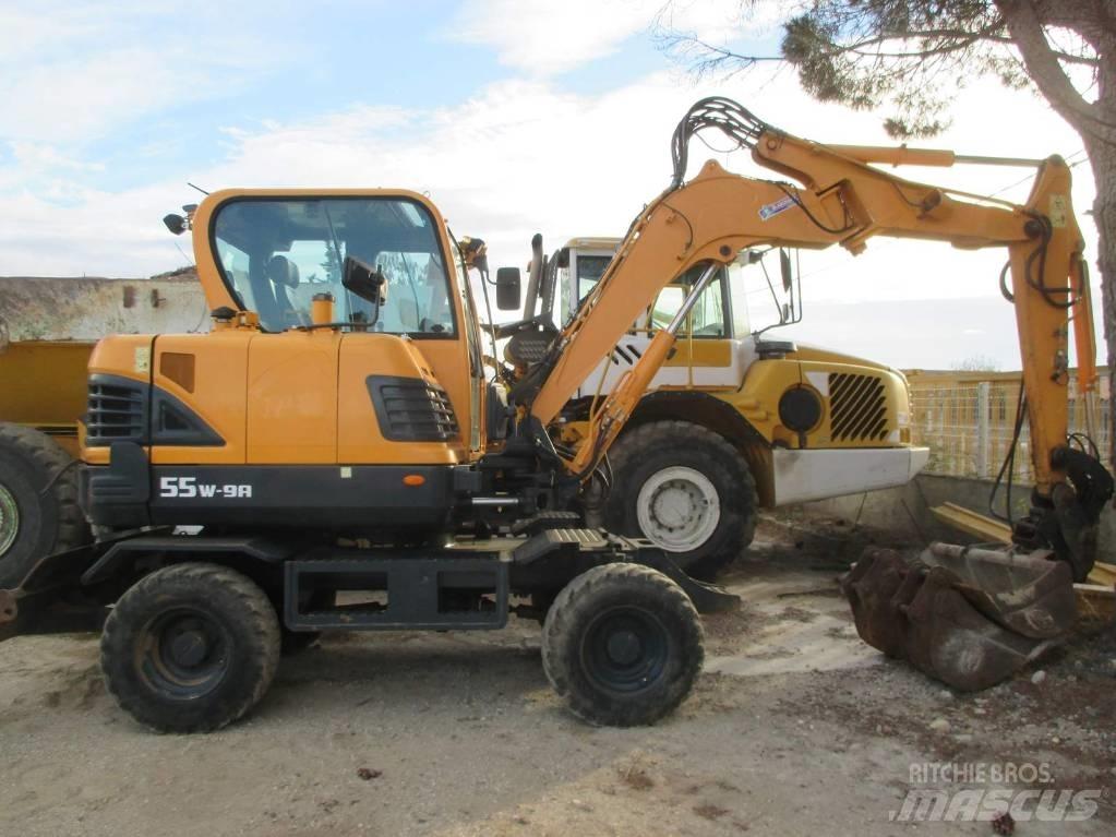 Hyundai R 55W 9A Mini rýpadla < 7t