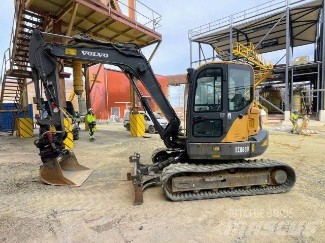 Volvo ECR 88-D Midi rýpadla 7t - 12t