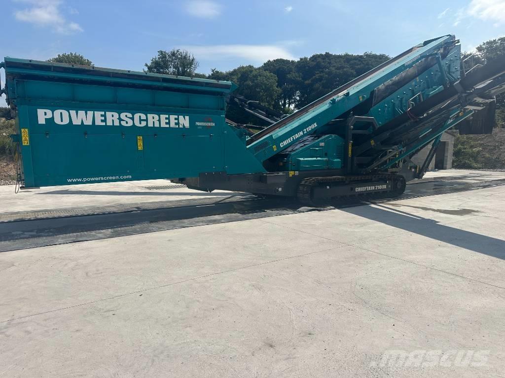 PowerScreen 2100X Mobilní třídiče
