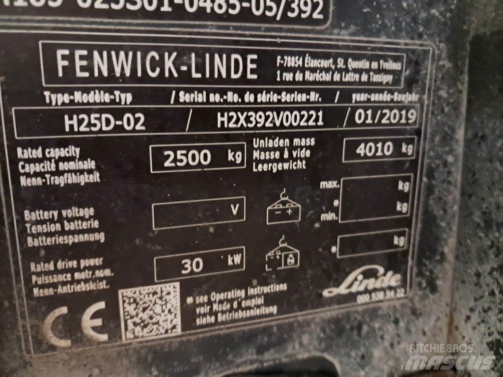 Linde H25D-02 Dieselové vozíky