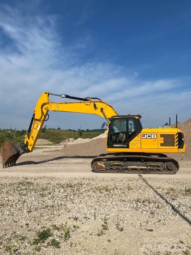 JCB 220 Pásová rýpadla