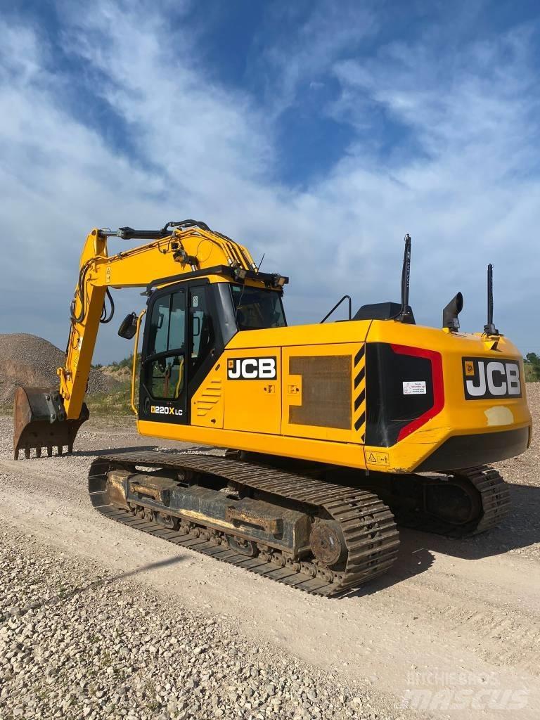 JCB 220 Pásová rýpadla