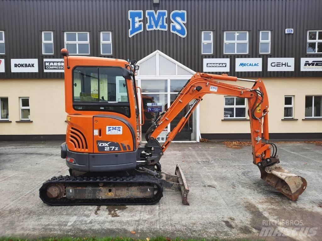Doosan DX 27 Z Mini rýpadla < 7t