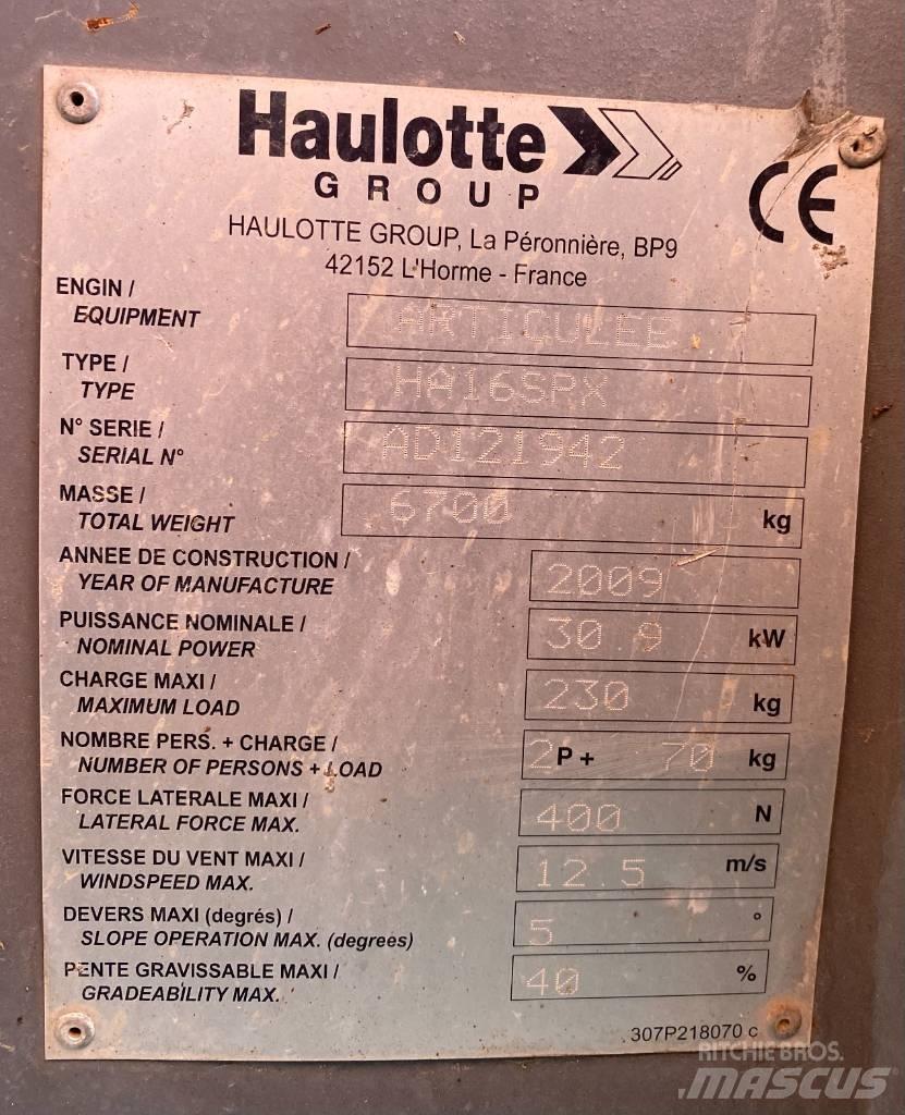 Haulotte HA 16 SPX Kloubové plošiny