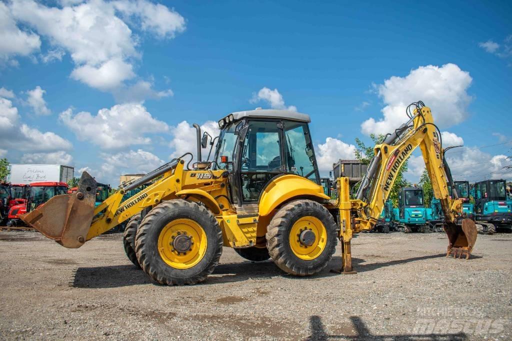New Holland 115 Rýpadlo-nakladače