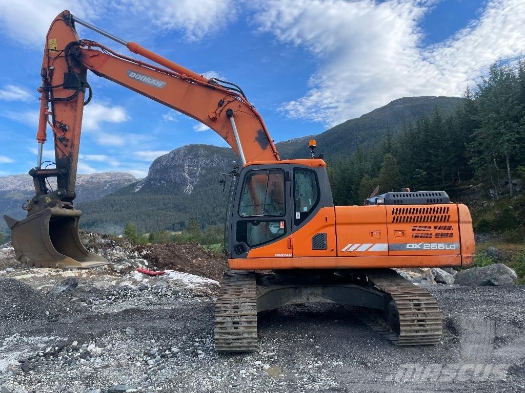Doosan DX 255 LC-3 Pásová rýpadla