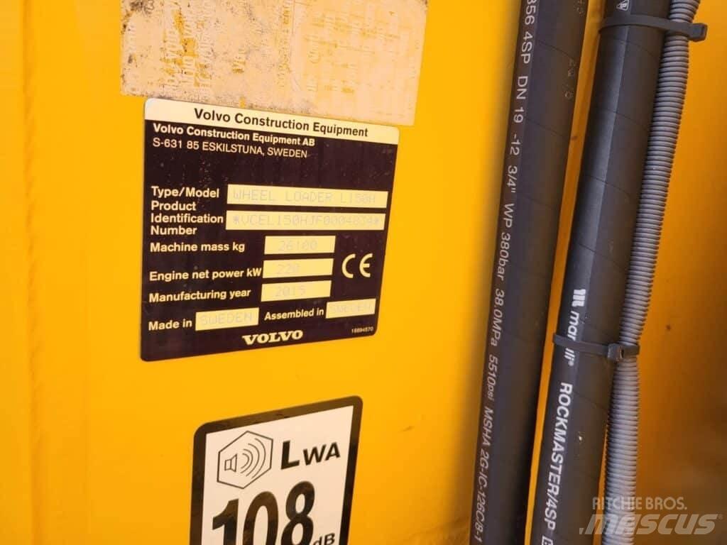 Volvo L150H Kolové nakladače