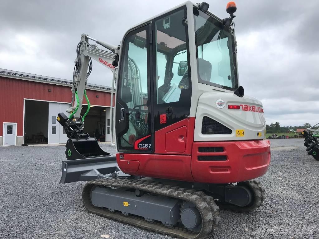 Takeuchi TB235-2 Mini rýpadla < 7t