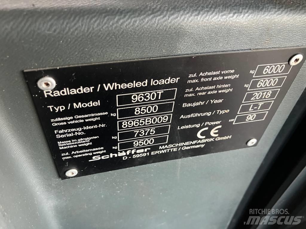 Schäffer 9630T Teleskopické nakladače pro zemědělství