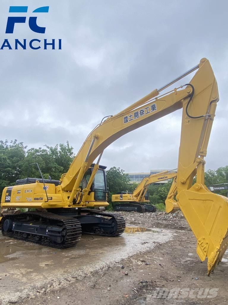 Komatsu PC 350 Pásová rýpadla