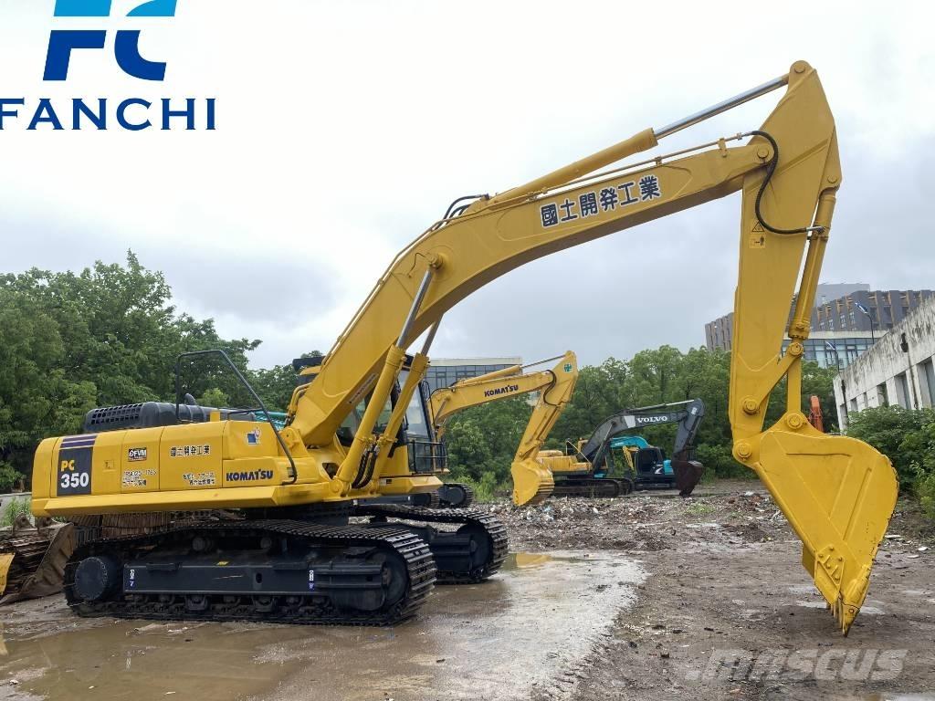 Komatsu PC 350 Pásová rýpadla