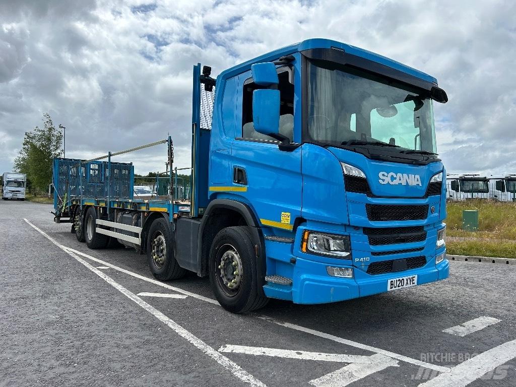 Scania P 410 Valník s navijákem