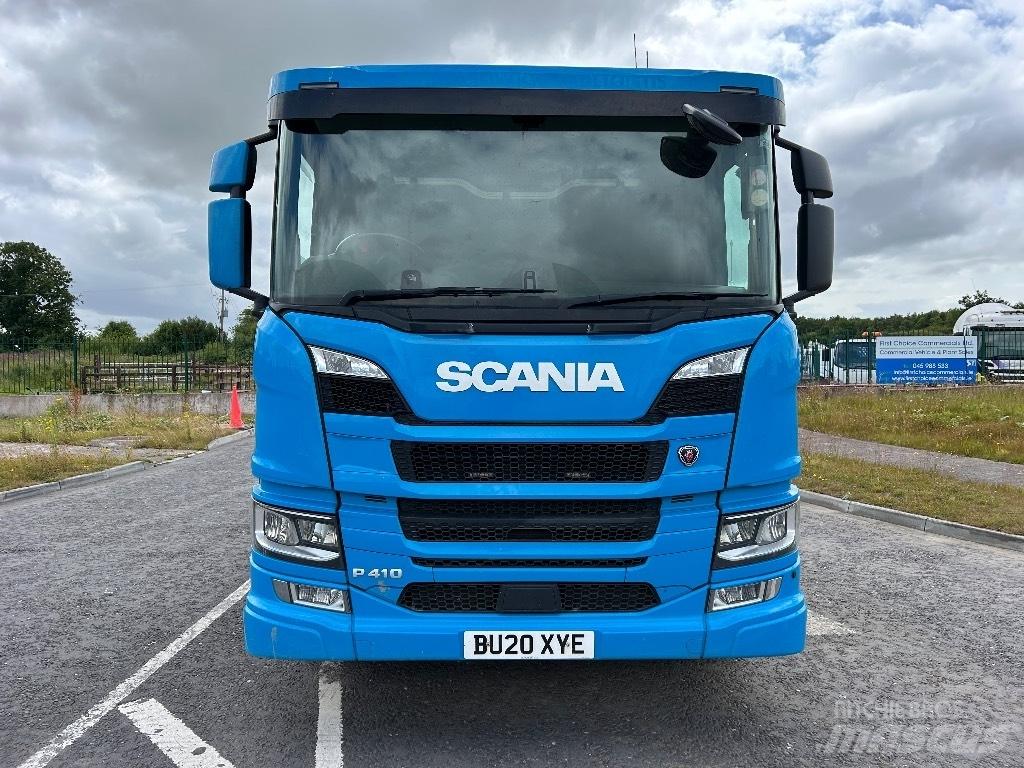 Scania P 410 Valník s navijákem