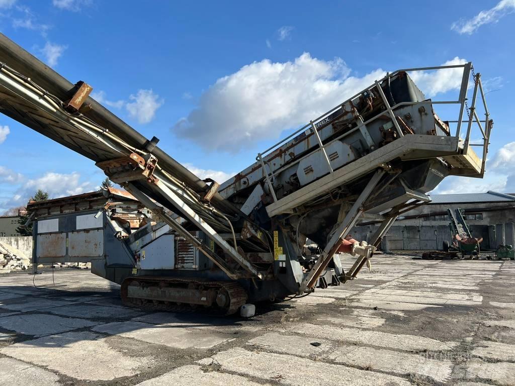 Terex M 1400 Mobilní třídiče